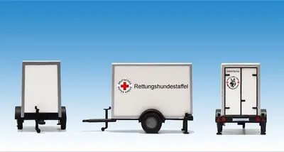 Przyczepa furgonowa, "DRK Rettungshundestaffel"