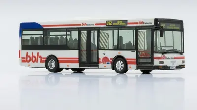 MAN NM 223.2 Midi, BBH Höxter, wóz 4156, linia: 592 Höxter Bf./Rathaus