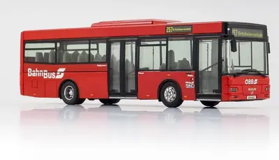 MAN NM 223.2 Midi, ÖBB Bahnbus, wóz BB 6067, linia: 257 Ortslinienverk.