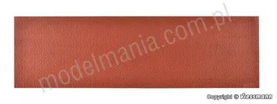 Płyta ścienna z cegły wykonana 53 x 16 cm
